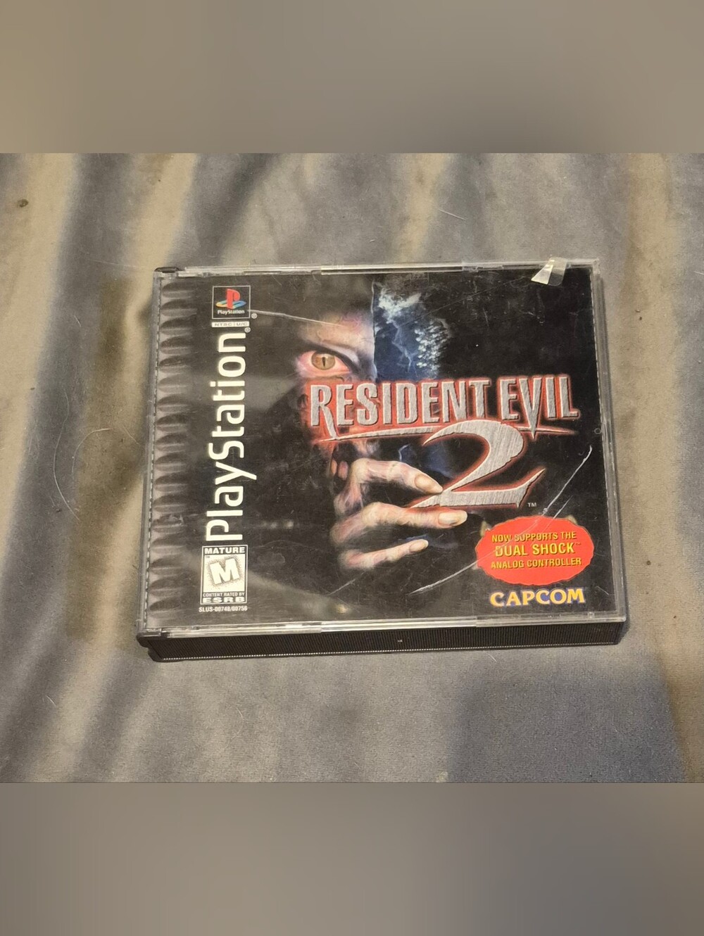 Resident Evil 2 Dual Shock Version PS1 PlayStation CIB 2 Disc Manual Untested